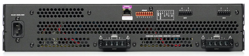 湖北JBL SA4-D MA4-D LA4-D 四通道功放 4通道带DANTE/AES67数字功放 DSI功放