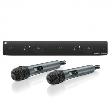 湖北Sennheiser 森海塞尔 XS WIRELESS 1 DUAL 一拖二无线话筒 手持无线麦克风 2通道无线话筒