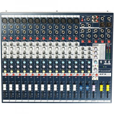 湖北Soundcraft,EFX8,EFX12,声艺效果调音台,性价比最高的调音台,乐队调音台,演出调音台,会议室调音台,带效果器调的音台,扩声调音台,